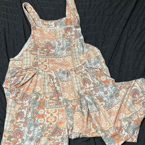 Floral Patchwork Jumpsuit